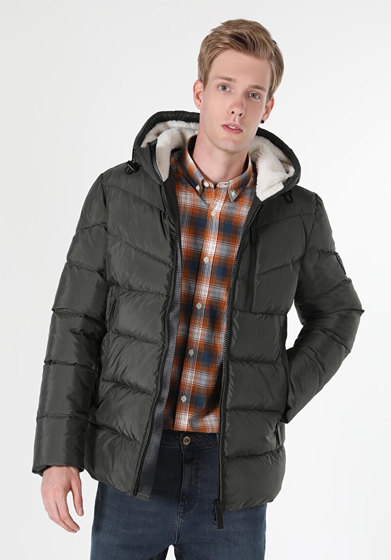 Imagine a Jacheta De Barbati Verde Regular Fit  Cl1060924