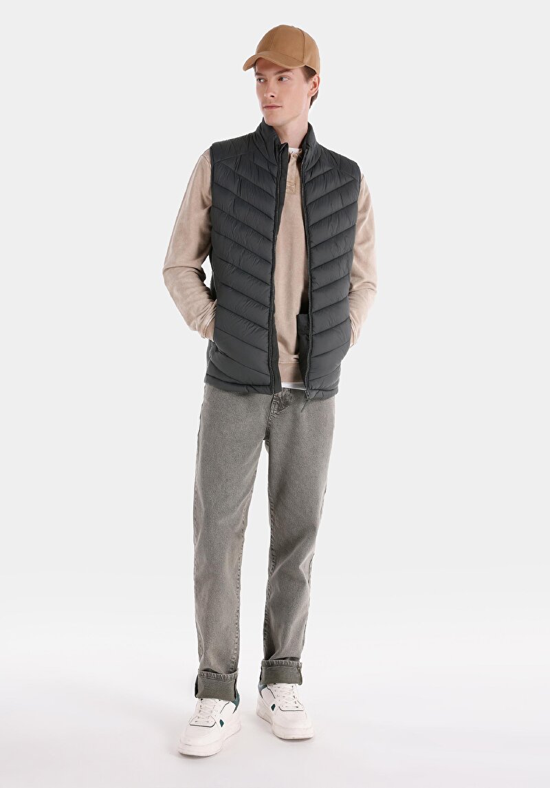 Imagine a Vesta De Barbati Verde Slim Fit Cl1045390