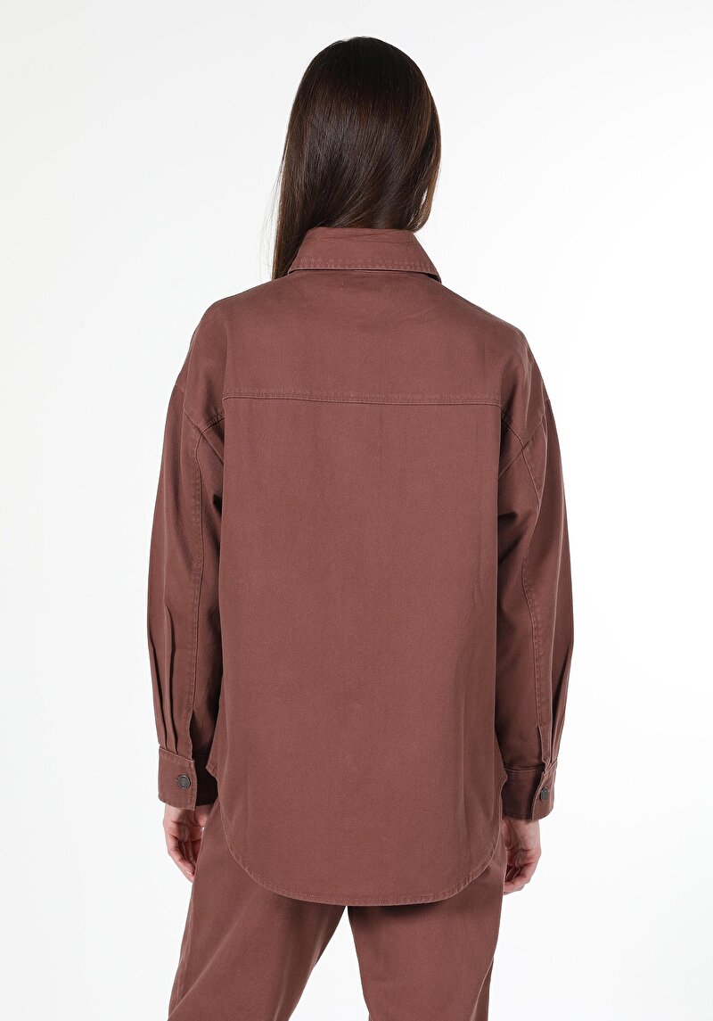 Afișați detalii pentru Camasa Cu Maneca Lunga De Dama Bej   Cl1060926