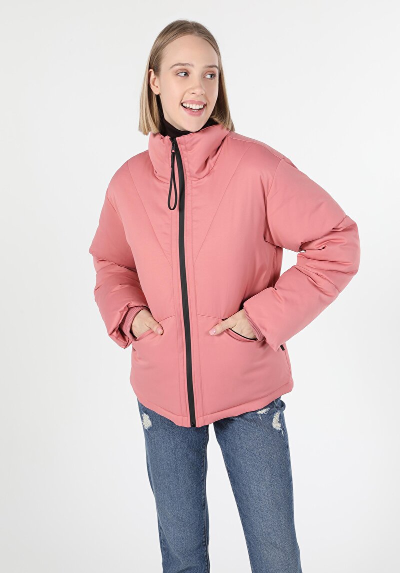 Imagine a Jacheta De Dama Roz Regular Fit  Cl1060944