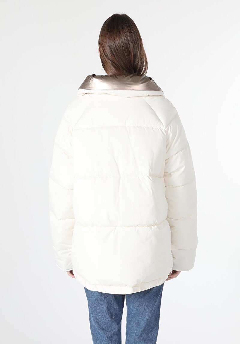 Imagine a Jacheta De Dama Alb Regular Fit Cl1060947