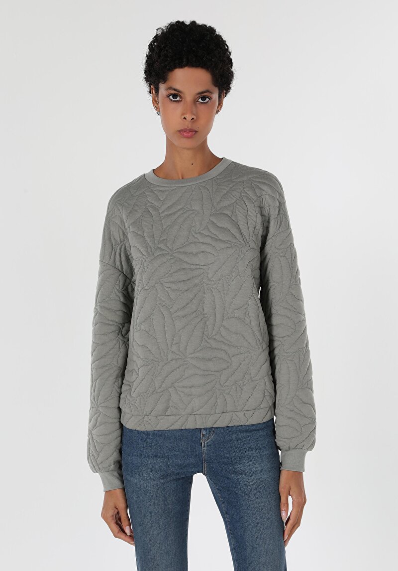 Afișați detalii pentru Tricou Cu Maneca Lunga De Dama Verde   Cl1060977