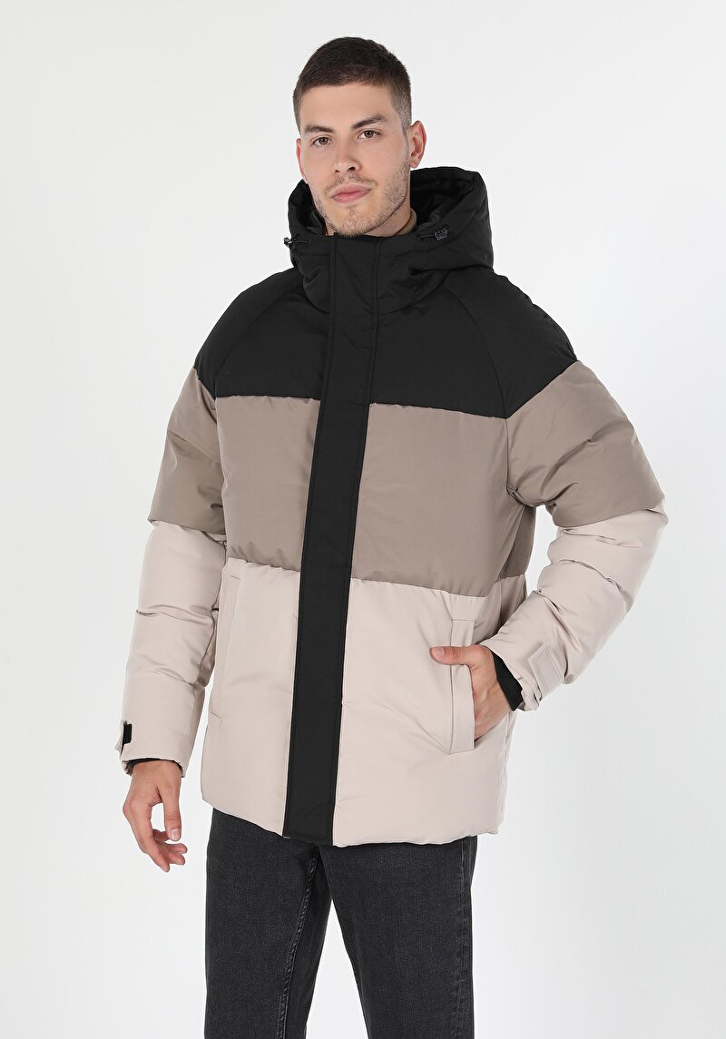 Imagine a Jacheta De Barbati Bej Regular Fit  Cl1060978