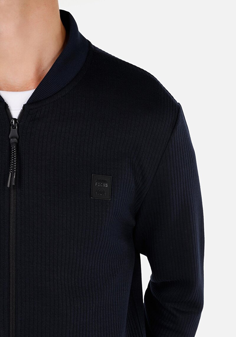 Afișați detalii pentru Jacheta De Barbati Albastru Marin Slim Fit  Cl1071024