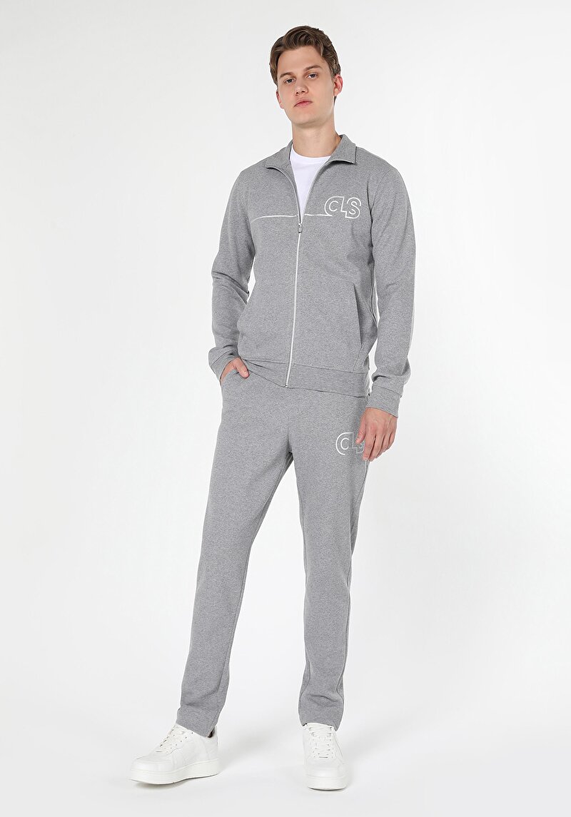 Imagine a Jacheta De Barbati Gri Slim Fit  Cl1059647