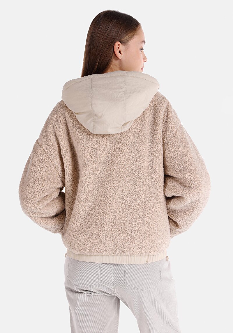 Imagine a Jacheta De Dama Bej Regular Fit Cl1065783