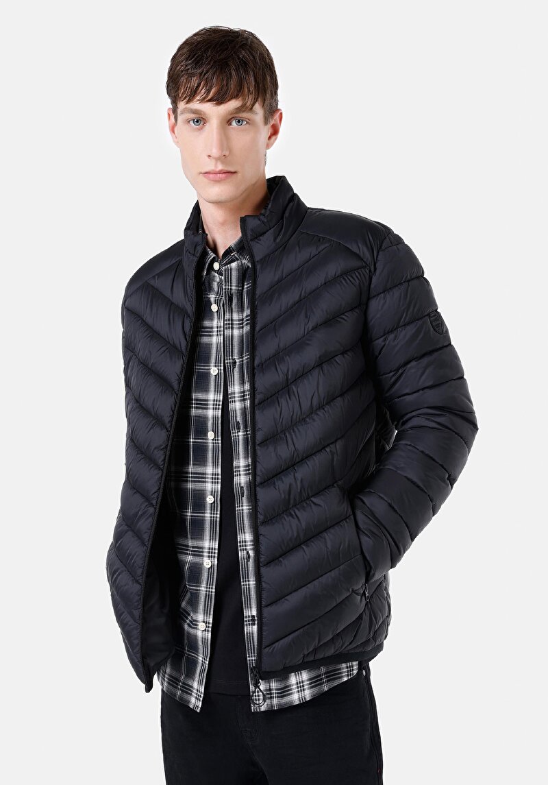 Imagine a Jacheta De Barbati Negru Slim Fit Cl1062510