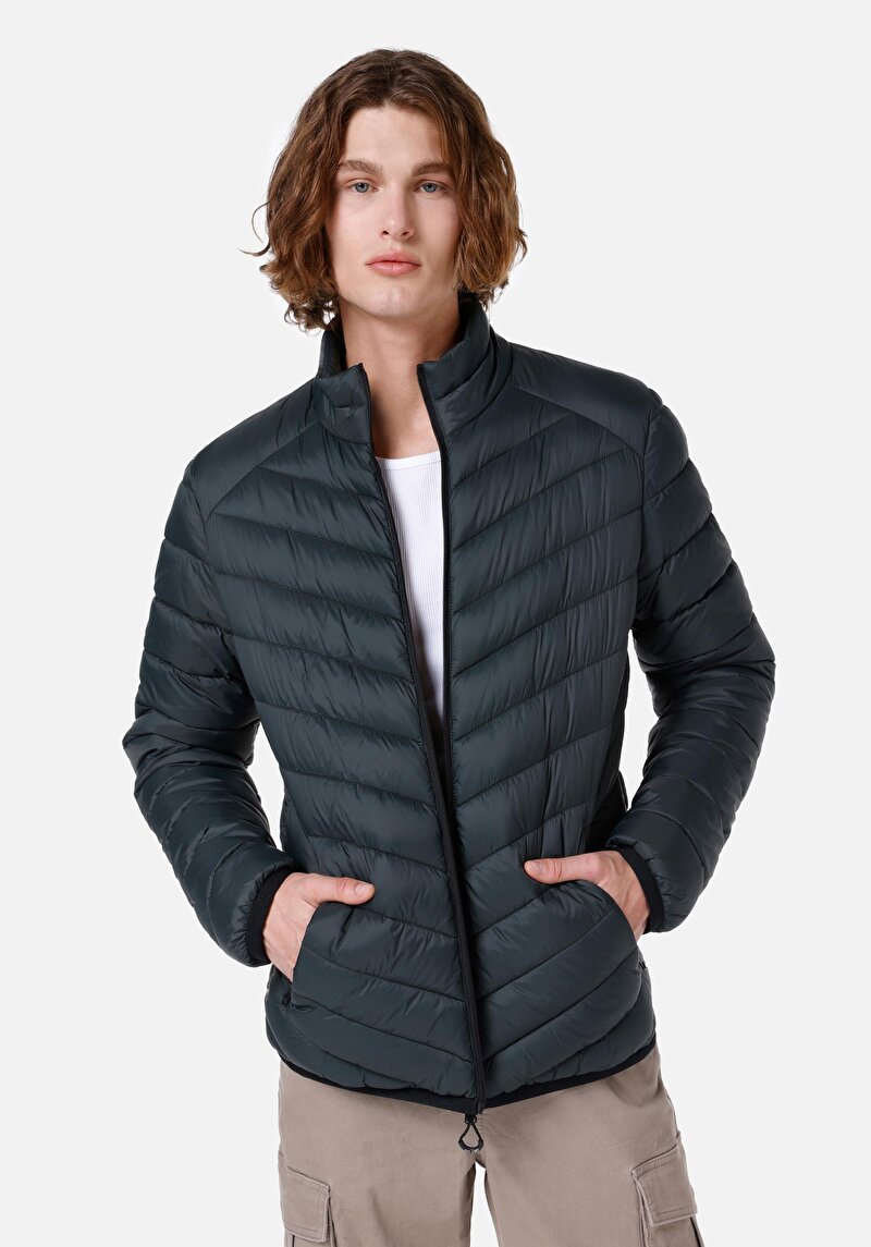 Imagine a Jacheta De Barbati Verde Slim Fit Cl1062510