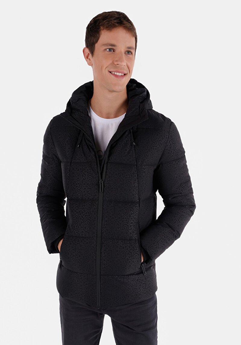 Imagine a Jacheta De Barbati Negru Slim Fit Cl1065857