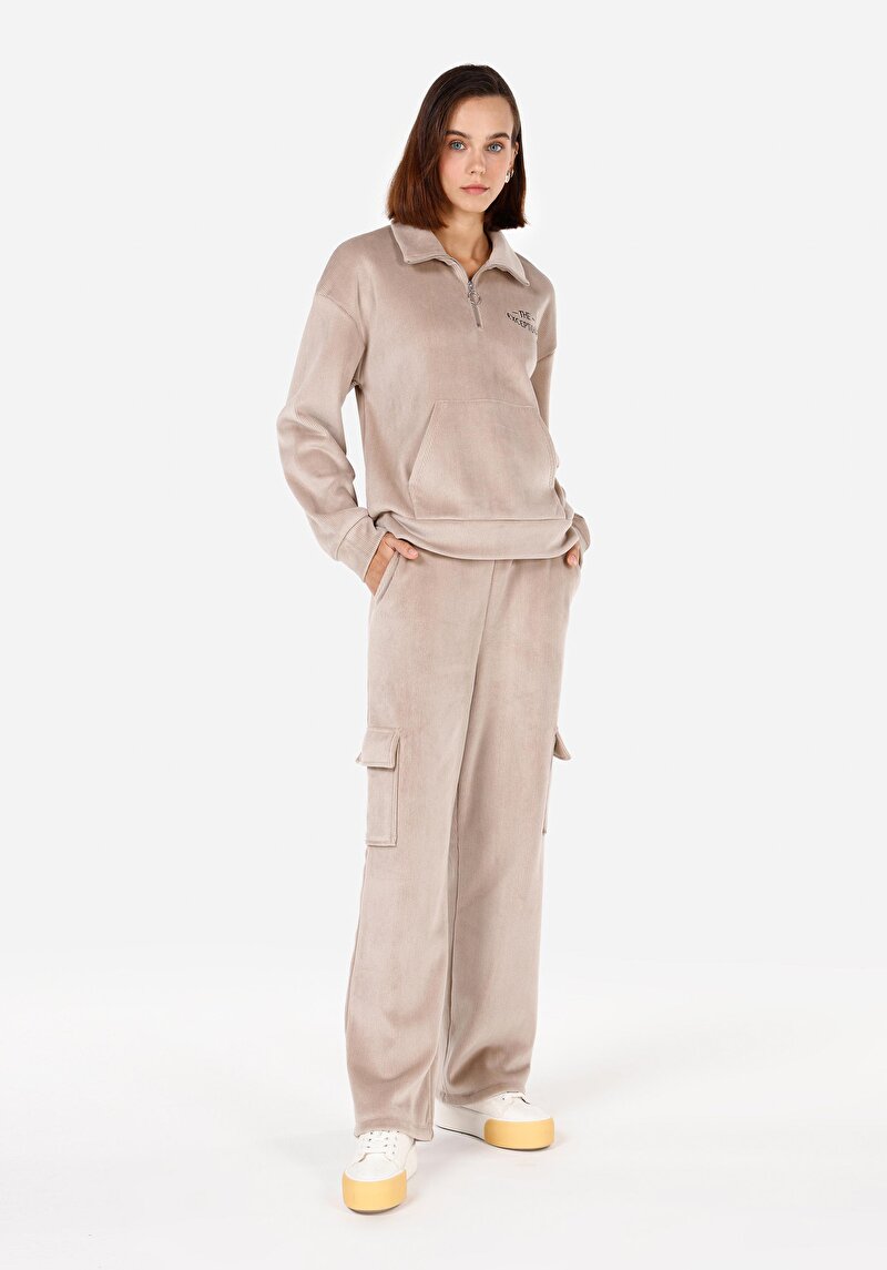 Imagine a Regular Fit Mid Talie Pantaloni De Trening Pentru Femei