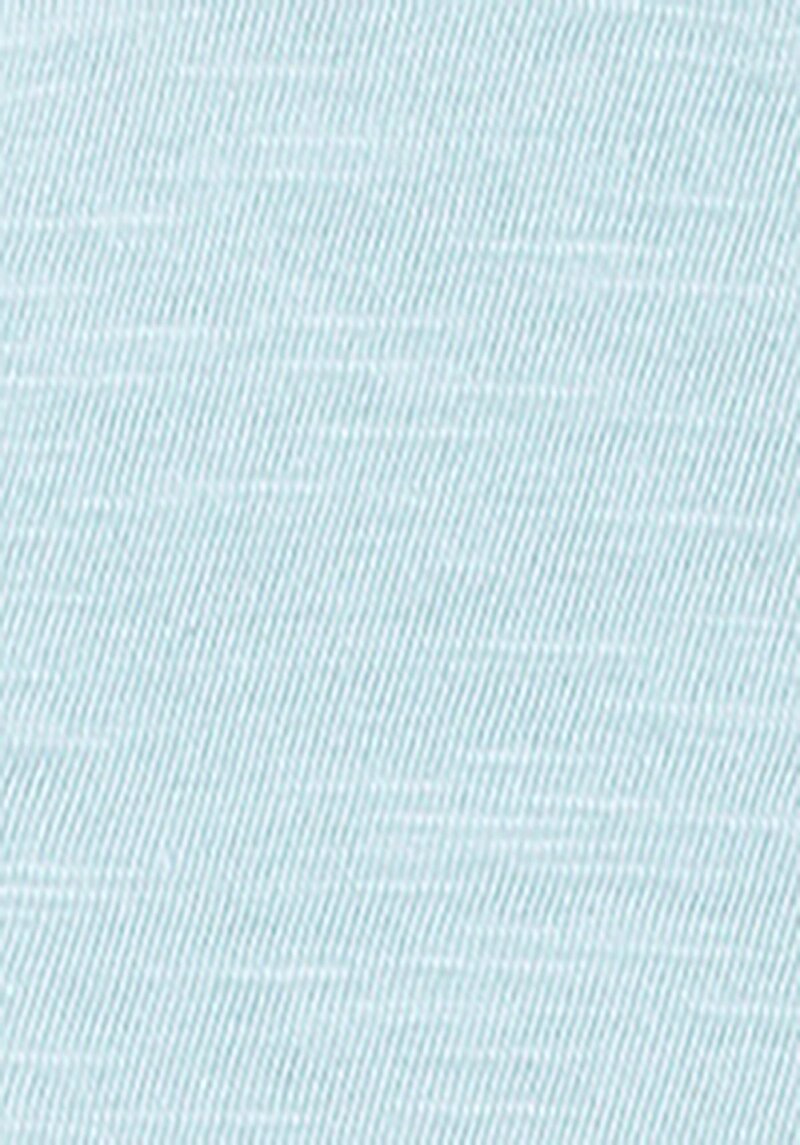 Imagine a Confort Fit Round Neck Drept Bărbați Turquoise Tricou Cu Mânecă Scurtă