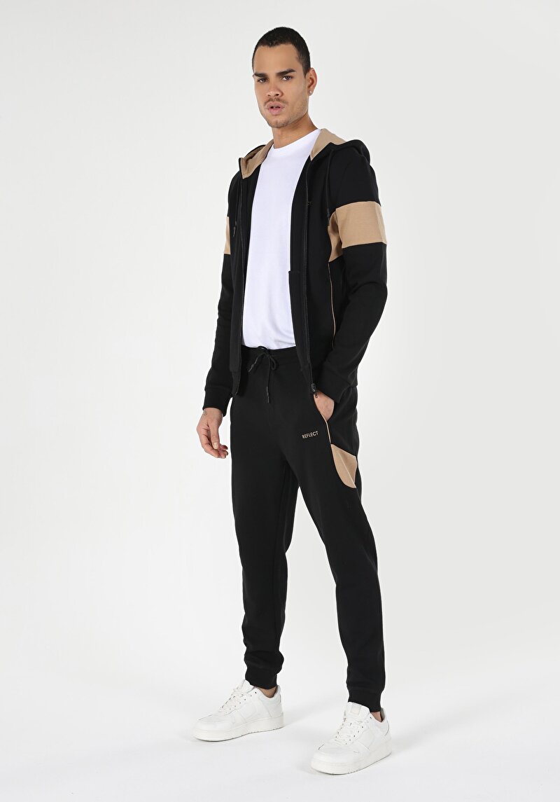 Imagine a Pantaloni De Trening De Barbati Negru Slim Fit  Cl1063393