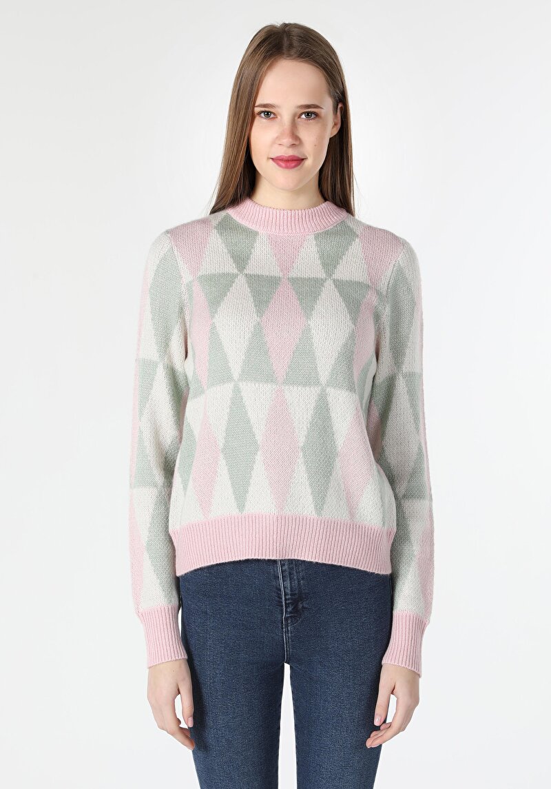 Afișați detalii pentru Pulover De Dama Multicolor Regular Fit  Cl1061119