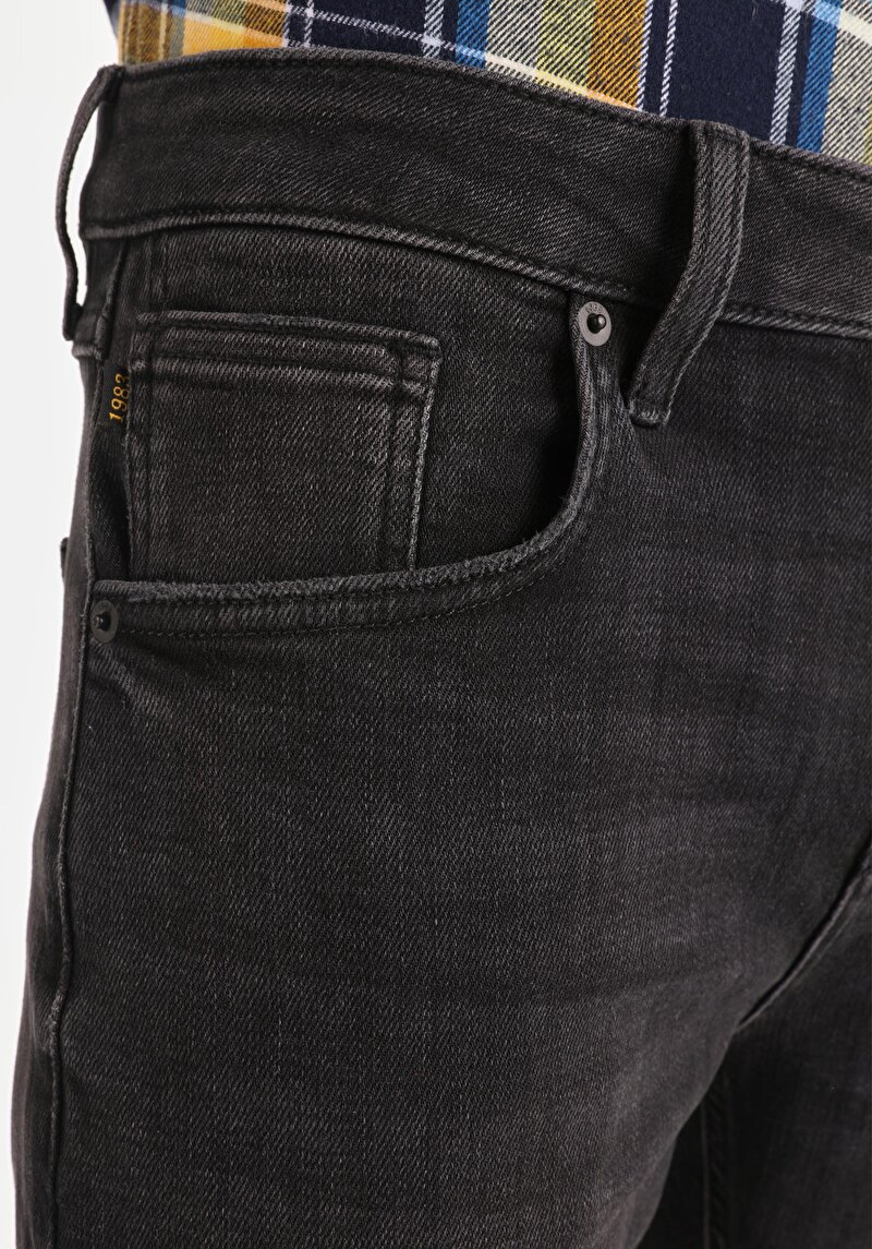 Afișați detalii pentru Pantaloni De Barbati Negru Straight Fit 044 Karl Cl1066336