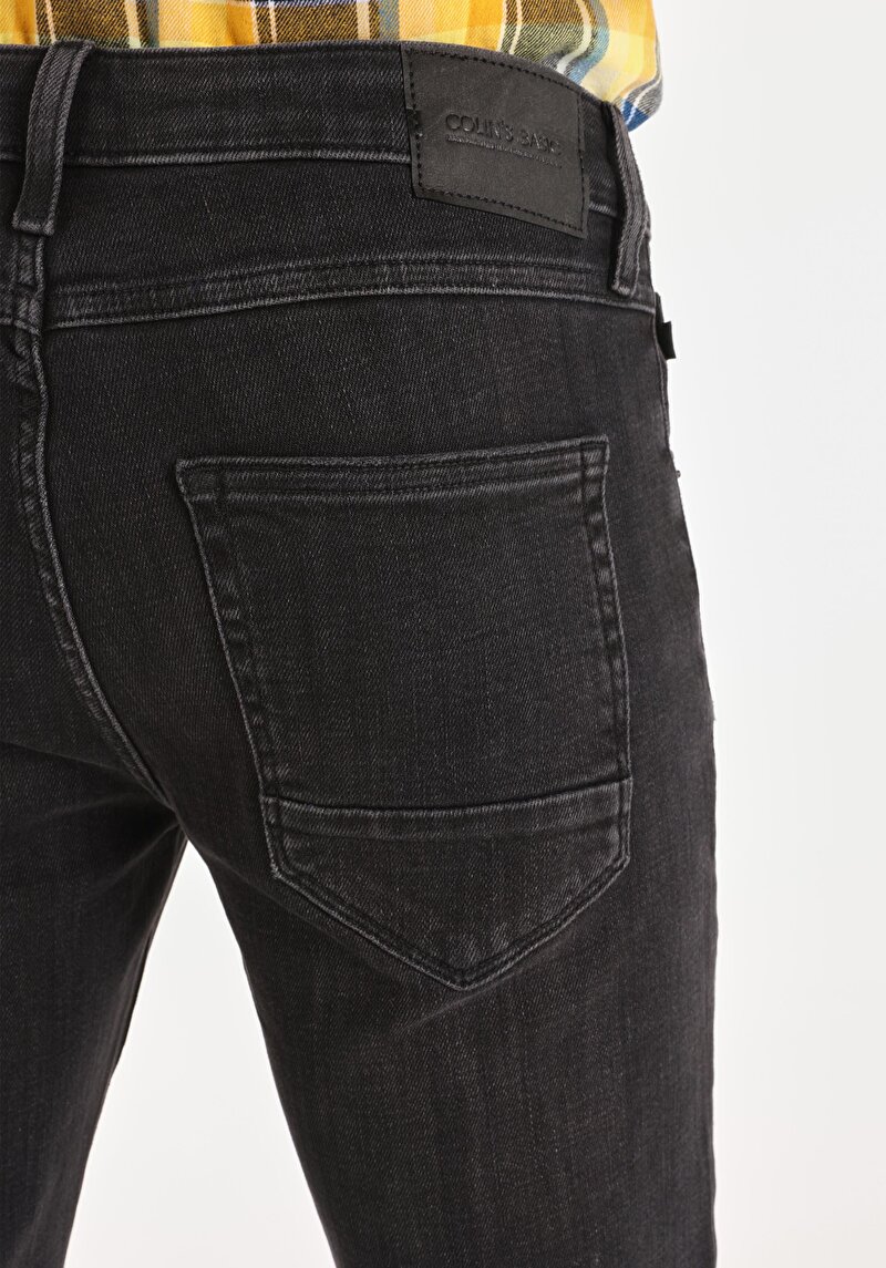 Afișați detalii pentru Pantaloni De Barbati Negru Straight Fit 044 Karl Cl1066336