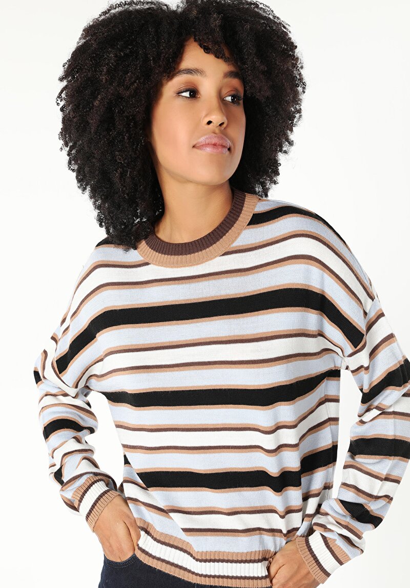 Imagine a Pulover De Dama Multicolor Cl1059855