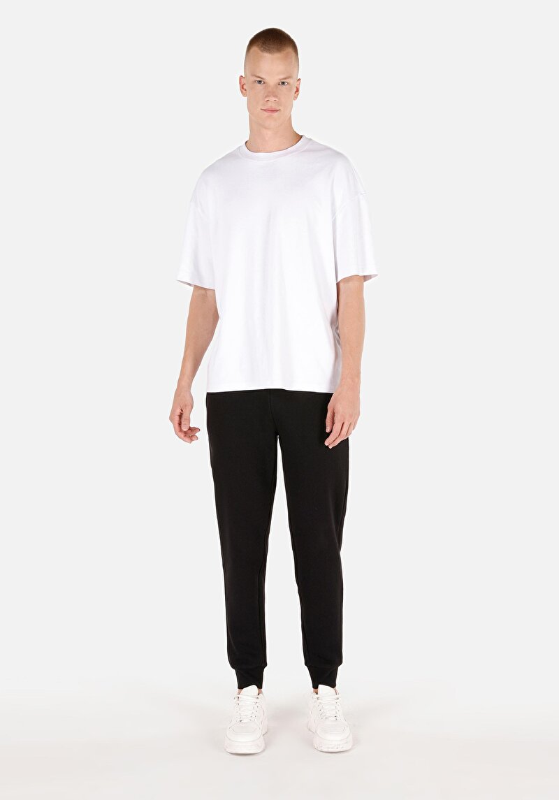 Imagine a Pantaloni De Trening De Barbati Negru Slim Fit  Cl1059874