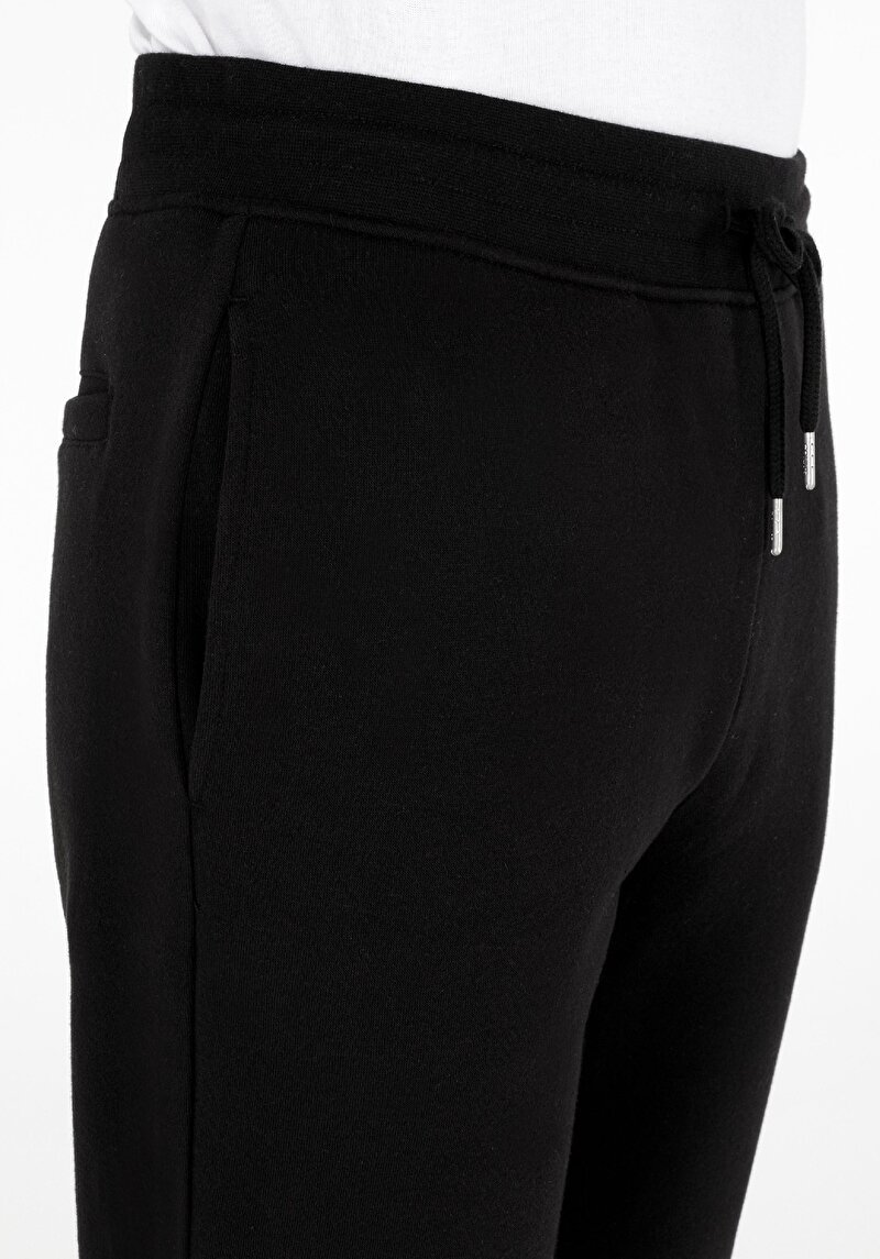 Afișați detalii pentru Pantaloni De Trening De Barbati Negru Slim Fit  Cl1059874