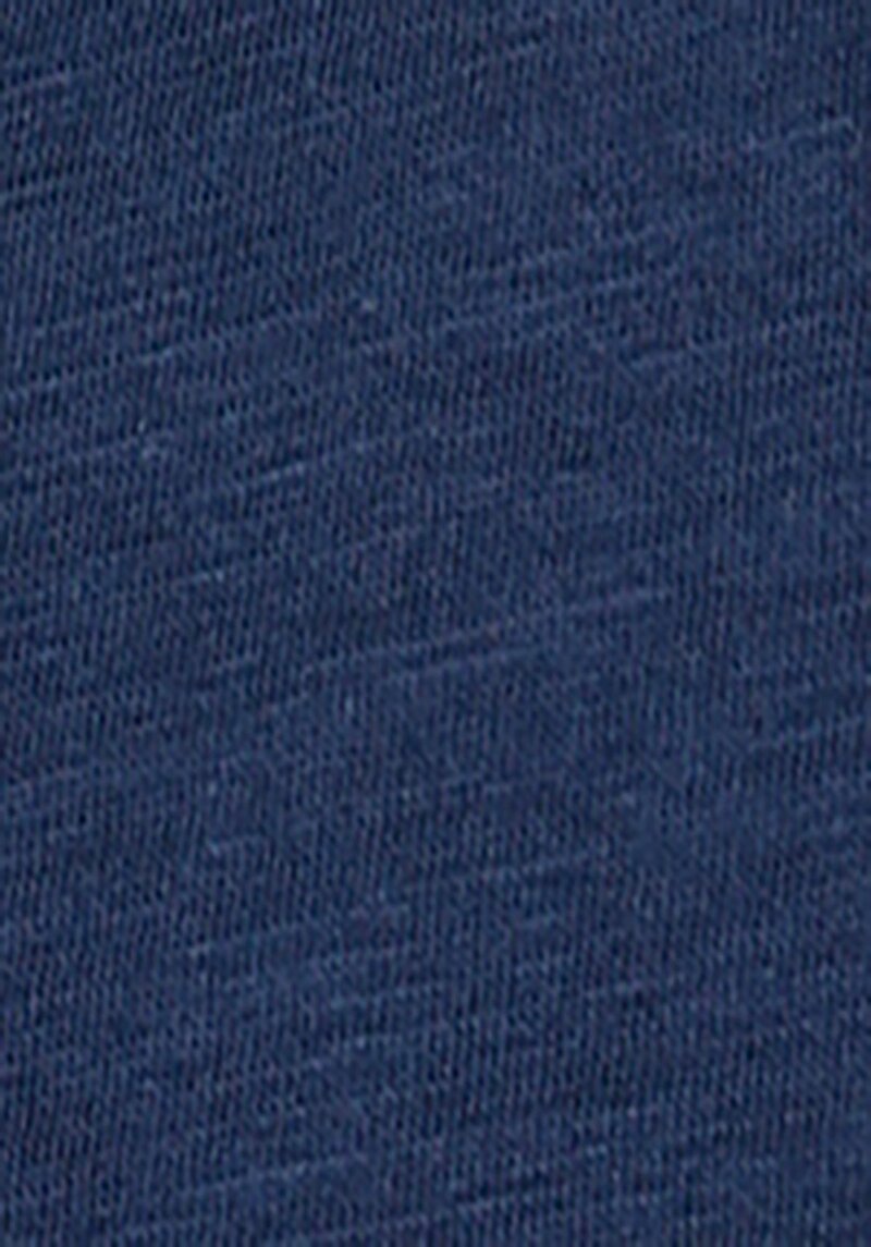 Afișați detalii pentru Regular Fit V-Neck Drept Bărbați Bleumarin Tricou Cu Mânecă Scurtă