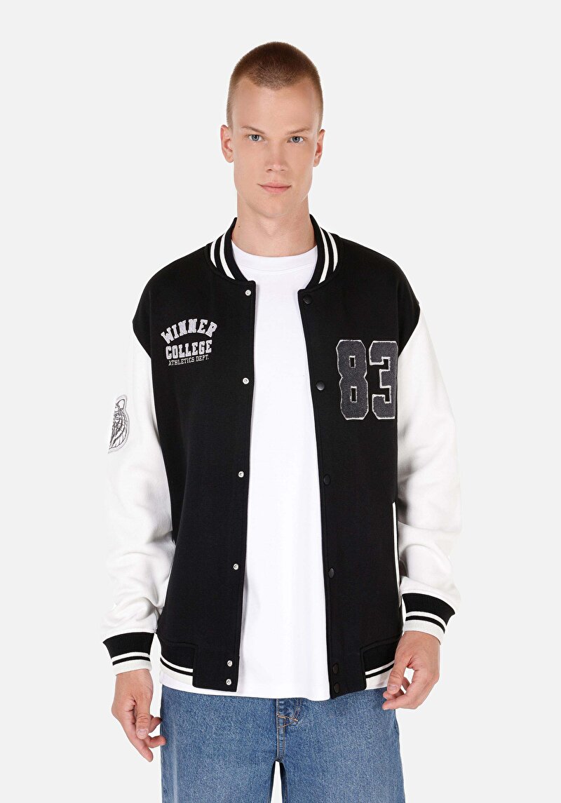 Imagine a Jacheta De Barbati Negru Regular Fit  Cl1070305