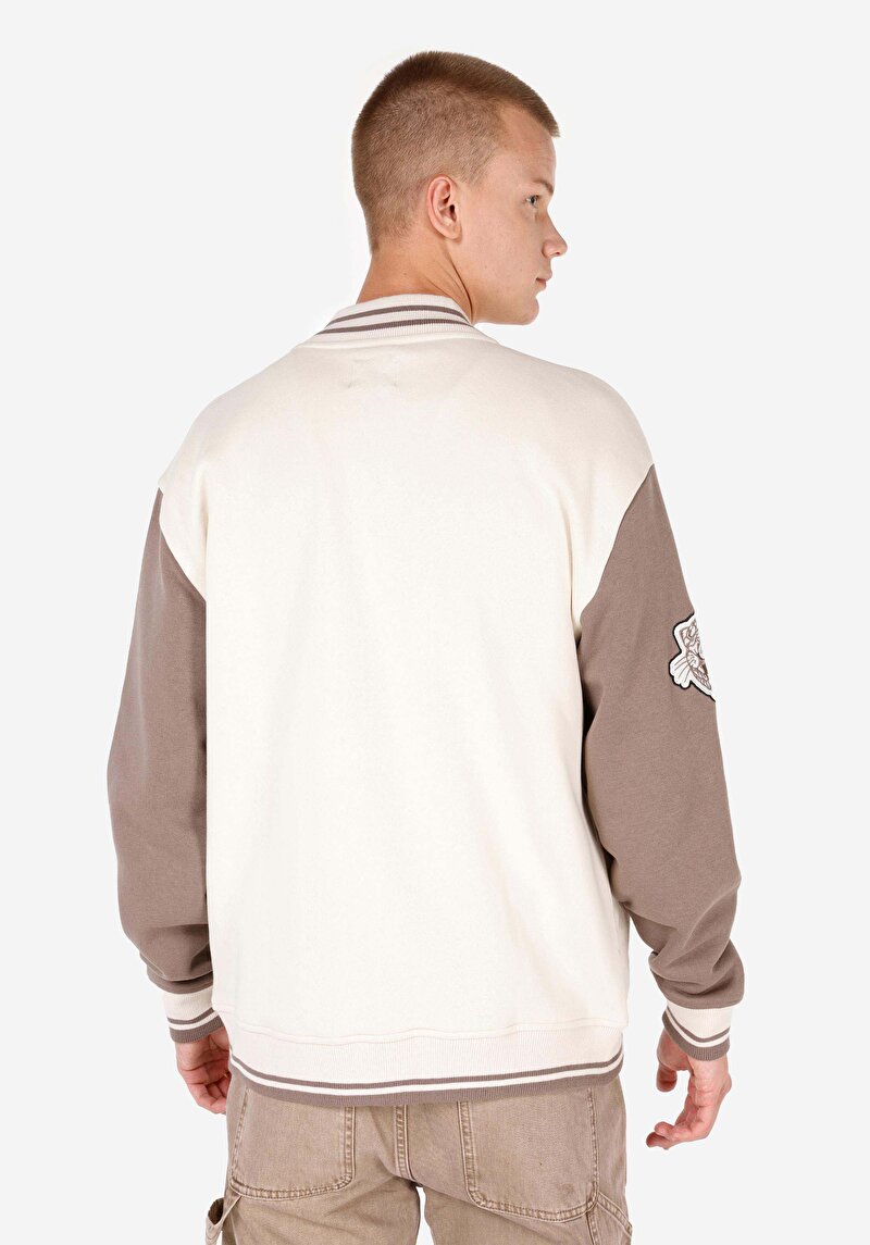 Imagine a Jacheta De Barbati Ecru Regular Fit Cl1070305