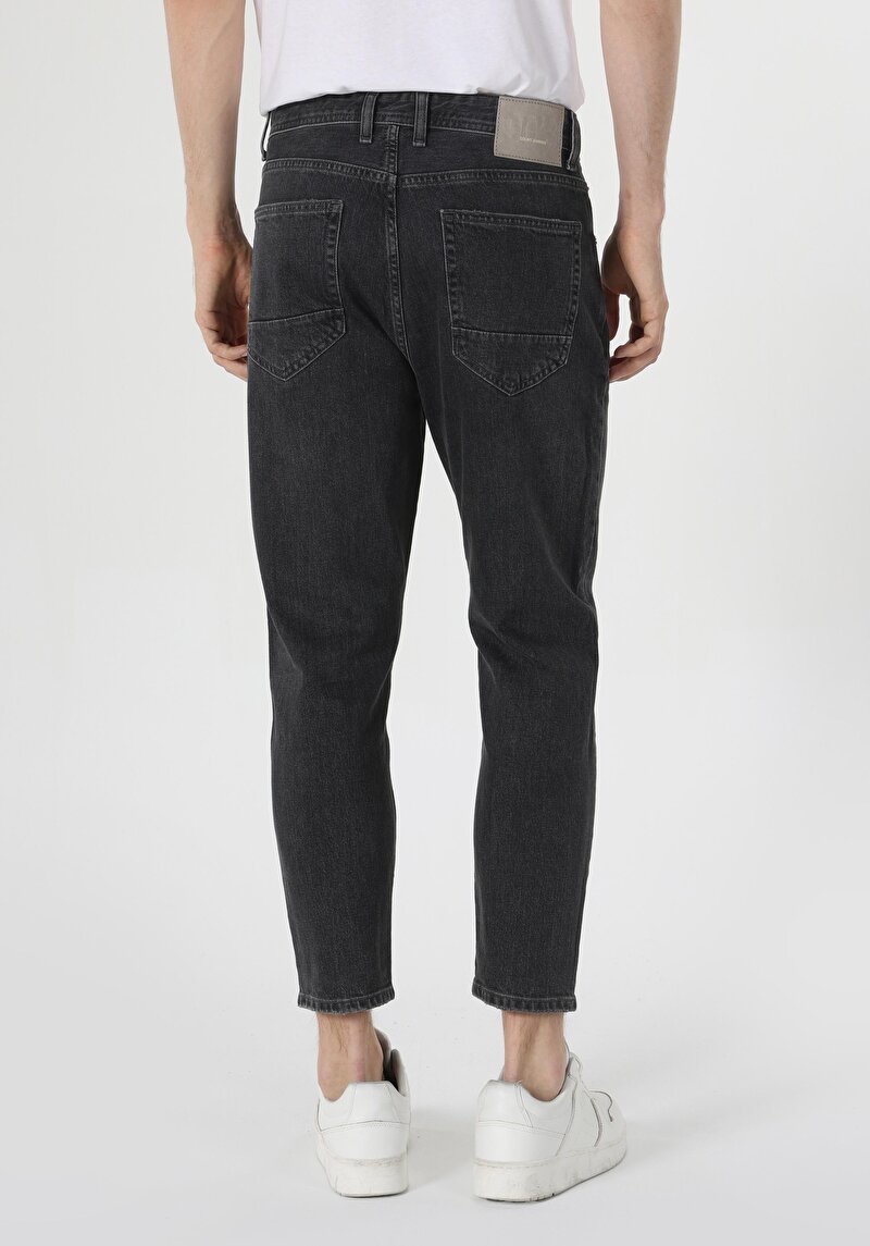 Afișați detalii pentru Carrot Fit Drop Crotch Carrot Leg Blugi İndigo Pentru Bărbați