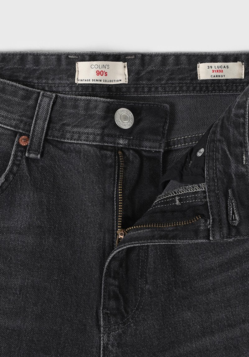 Afișați detalii pentru Carrot Fit Drop Crotch Carrot Leg Blugi İndigo Pentru Bărbați