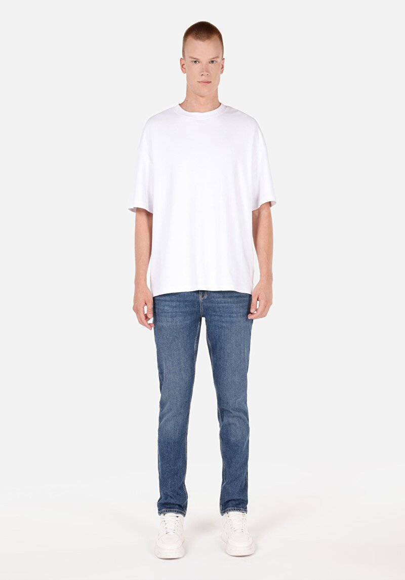 Imagine a Pantaloni De Barbati Negru Straight Fit 044 Karl Cl1071243