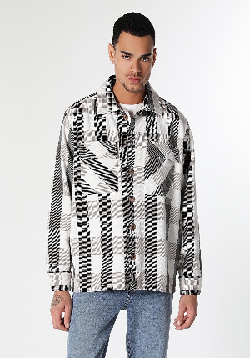 Afișați detalii pentru Camasa Cu Maneca Lunga De Barbati Bej Comfort Fit  Cl1059976