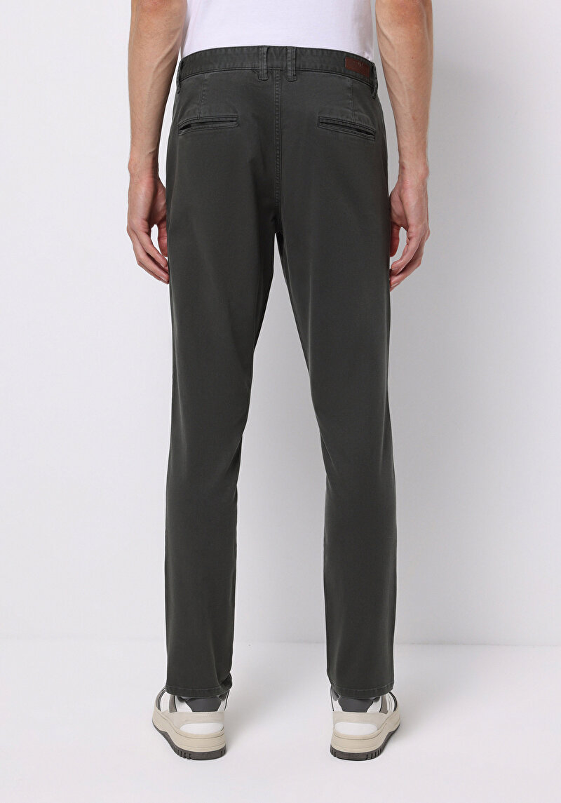 Afișați detalii pentru Pantaloni De Barbati Verde Slim Fit  Cl1049749