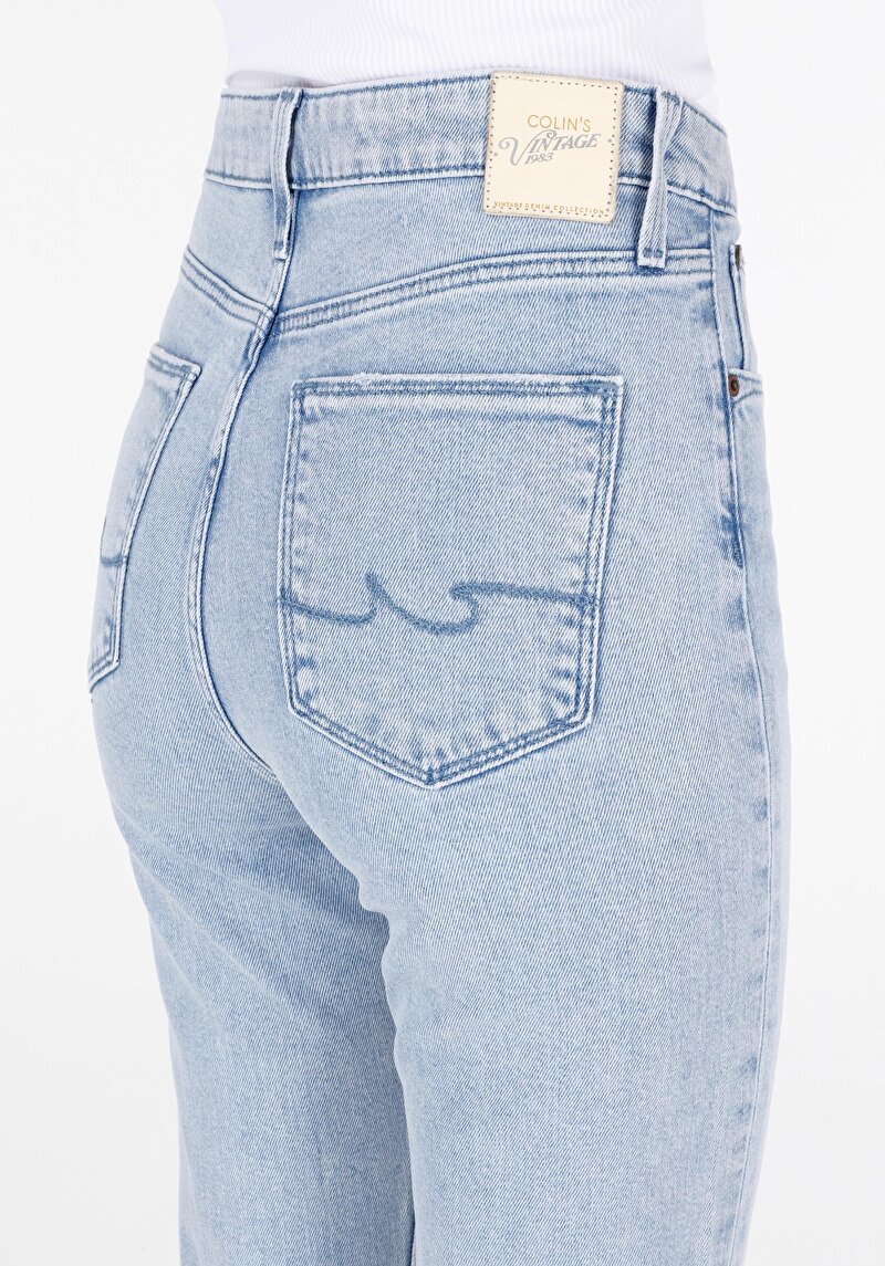 Afișați detalii pentru Blugi İndigo Pentru Femei Regular Fit