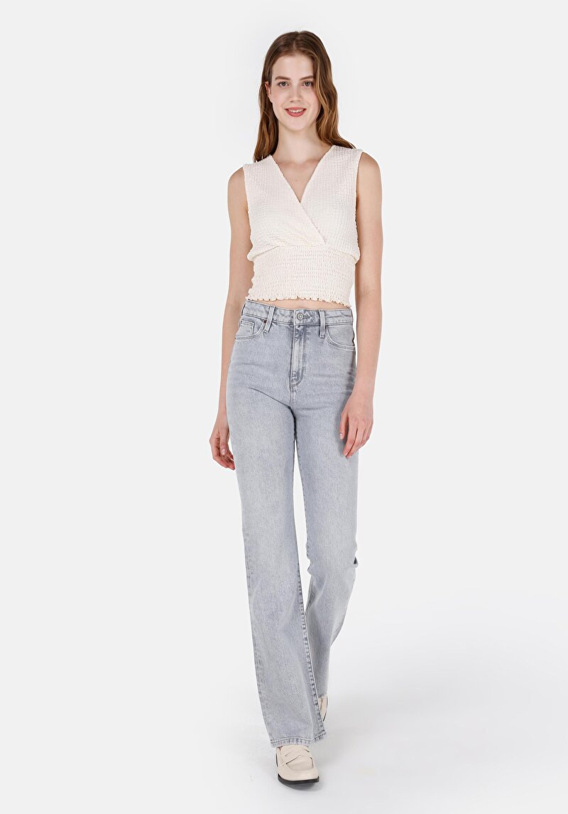 Imagine a Blugi Din Denim Pentru Femei Regular Fit