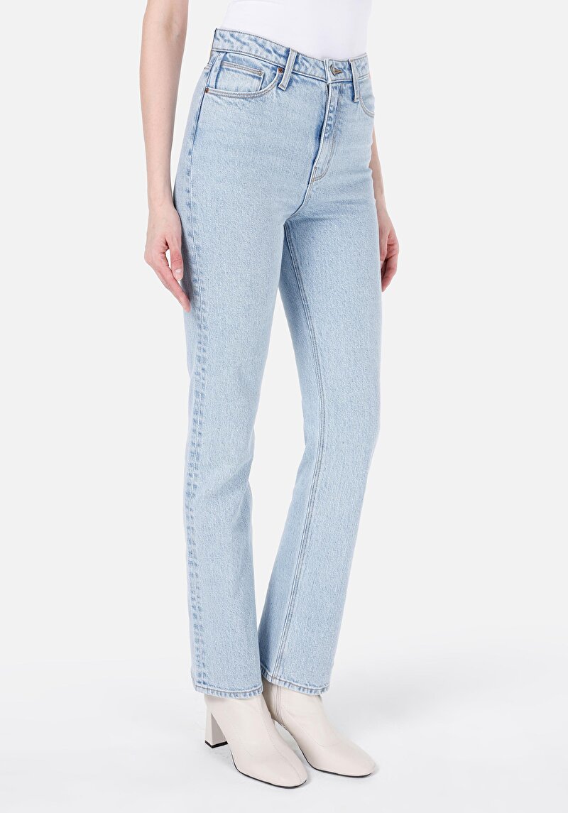 Imagine a Pantaloni De Dama Albastru Regular Fit 792 Mila Cl1069429