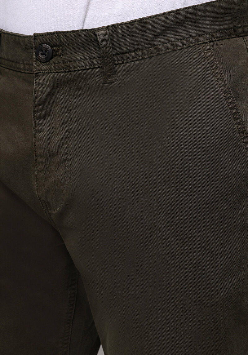 Afișați detalii pentru Pantaloni De Barbati Verde Regular Fit  Cl1049750