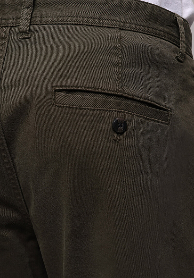 Afișați detalii pentru Pantaloni De Barbati Verde Regular Fit  Cl1049750