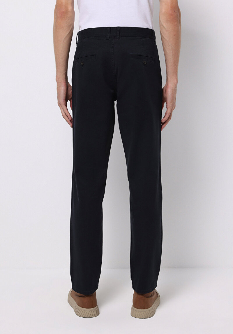 Afișați detalii pentru Pantaloni De Barbati Albastru Marin Regular Fit  Cl1049750