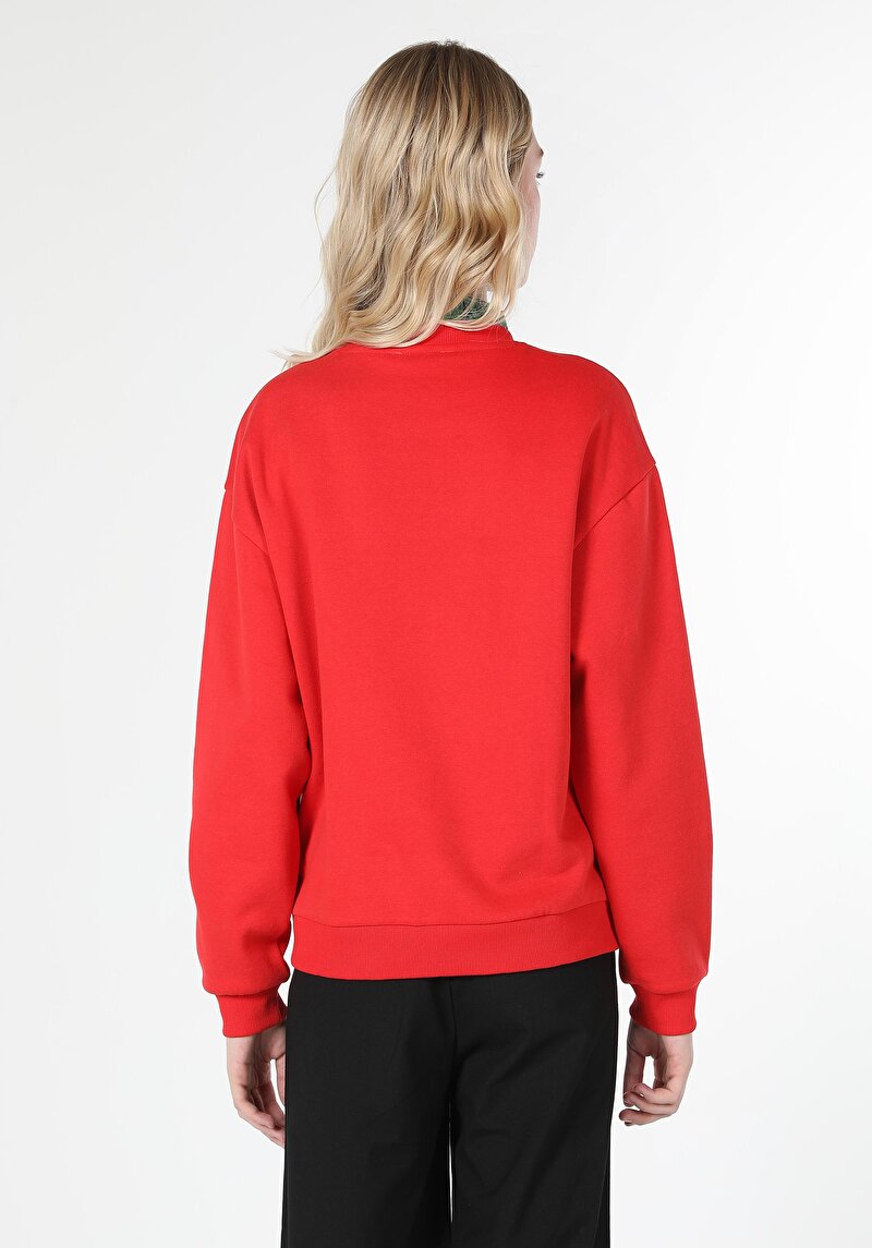 Afișați detalii pentru Hanorac / Bluza De Dama Roşu Regular Fit  Cl1061489