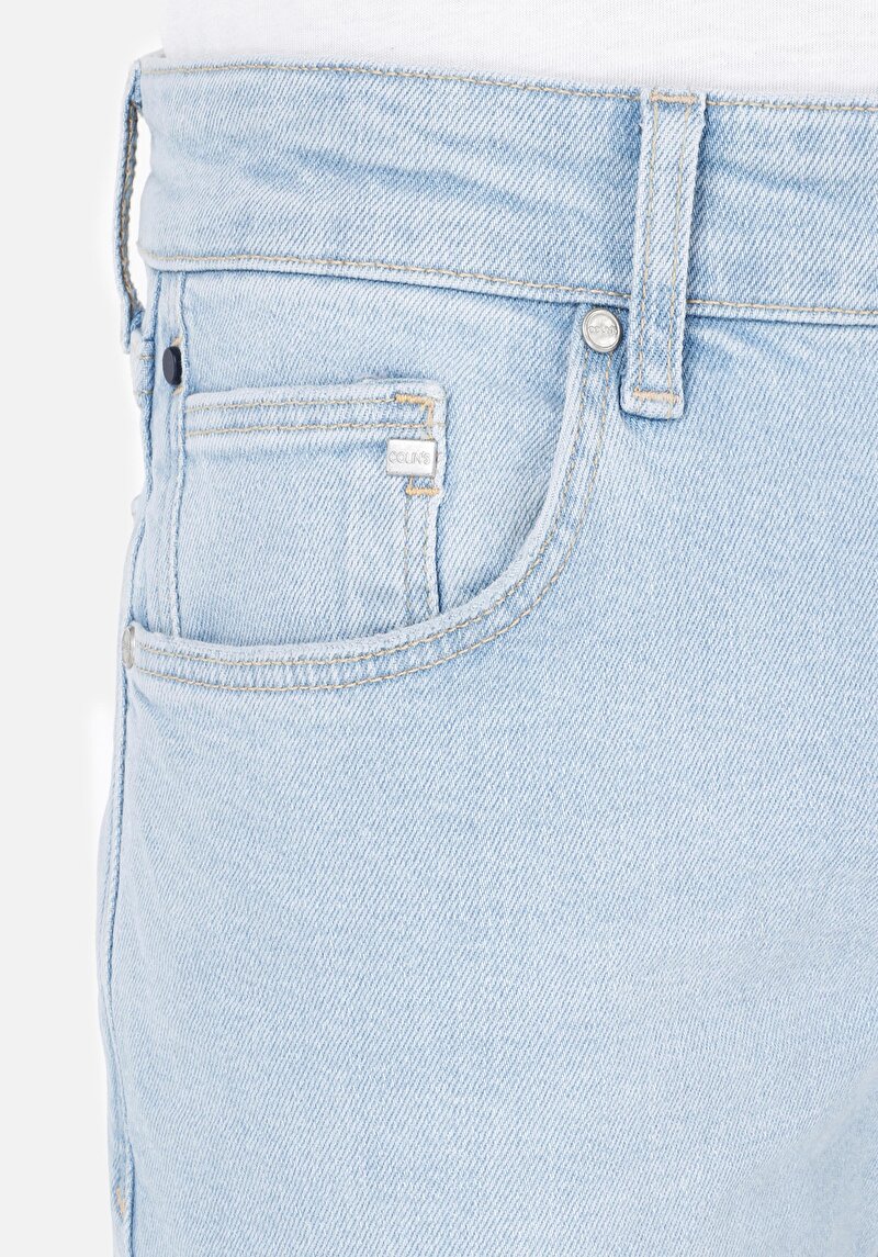 Afișați detalii pentru Blugi Slim Fit Indigo Pentru Bărbați