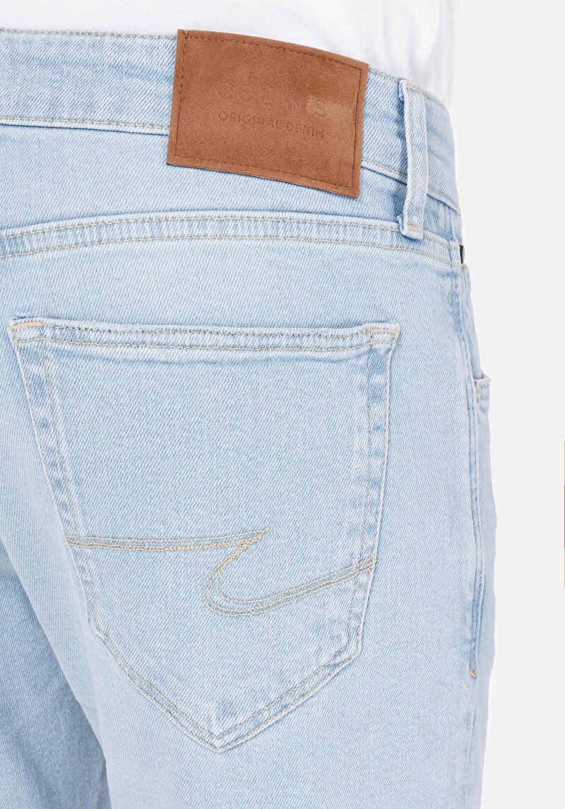 Afișați detalii pentru Blugi Slim Fit Indigo Pentru Bărbați