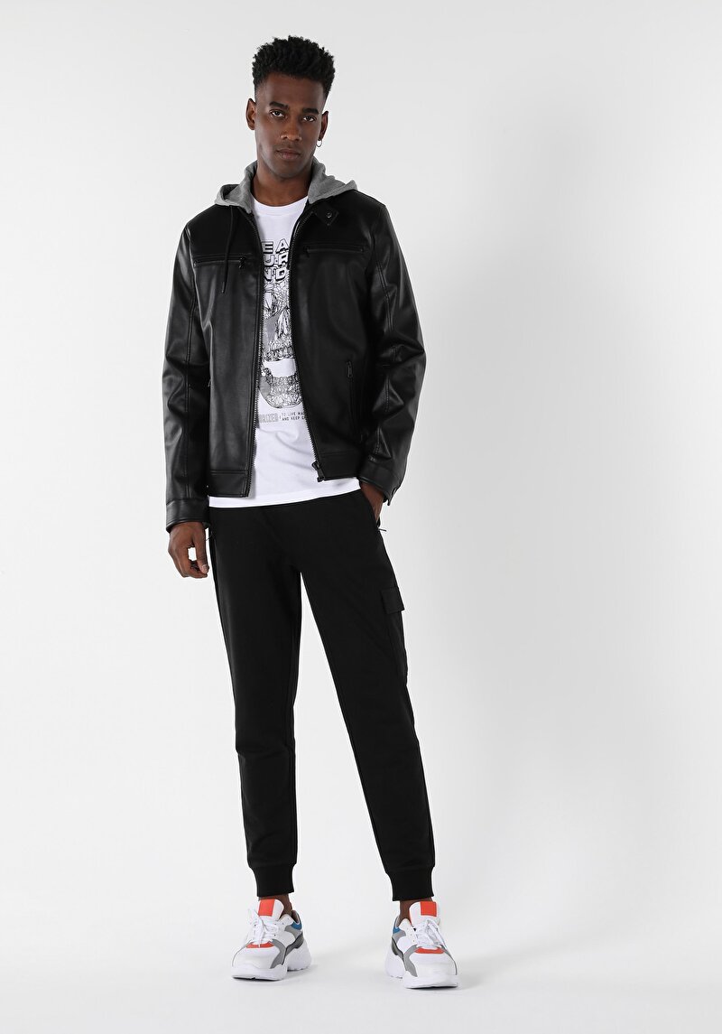 Imagine a Jacheta De Barbati Negru Slim Fit  Cl1051157