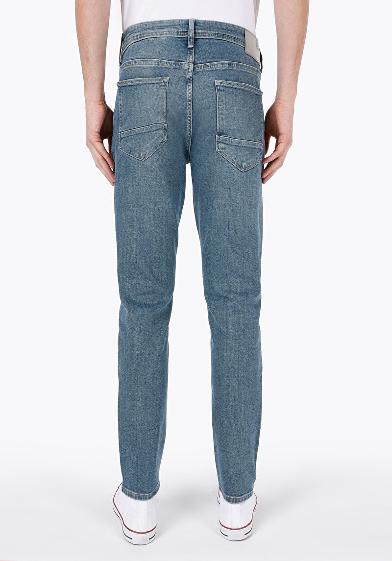 Afișați detalii pentru Blugi İndigo Pentru Bărbați Regular Fit