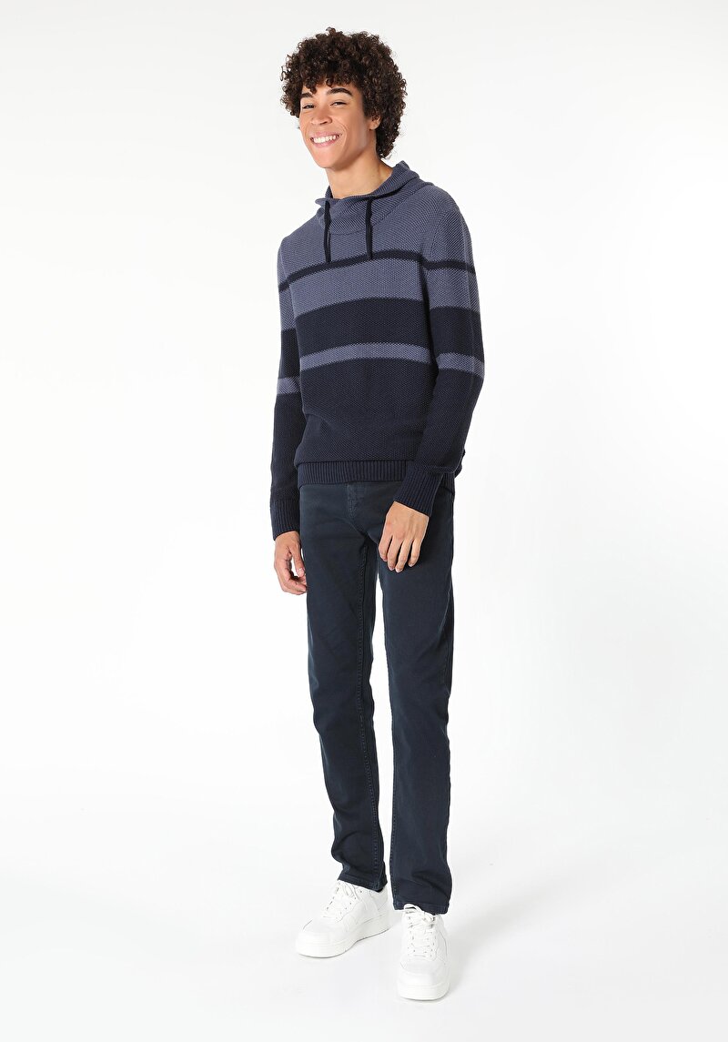 Imagine a Pulover De Barbati Albastru Marin   Cl1060228