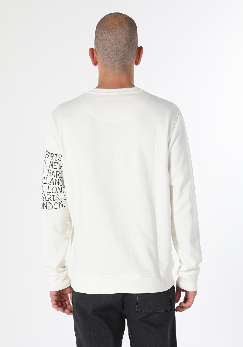 Imagine a Tricou Cu Maneca Scurta De Barbati Alb Cl1061612