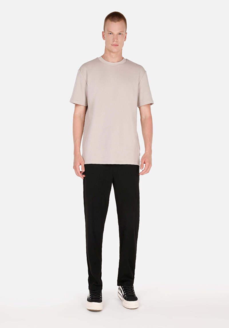 Imagine a Pantaloni De Barbati Negru Regular Fit  Cl1070527