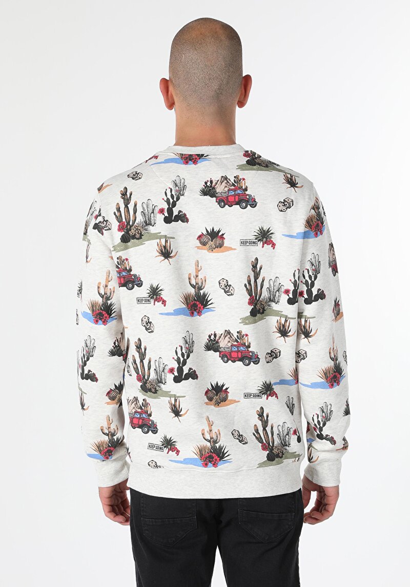 Afișați detalii pentru Hanorac Alb Pentru Bărbați Regular Fit