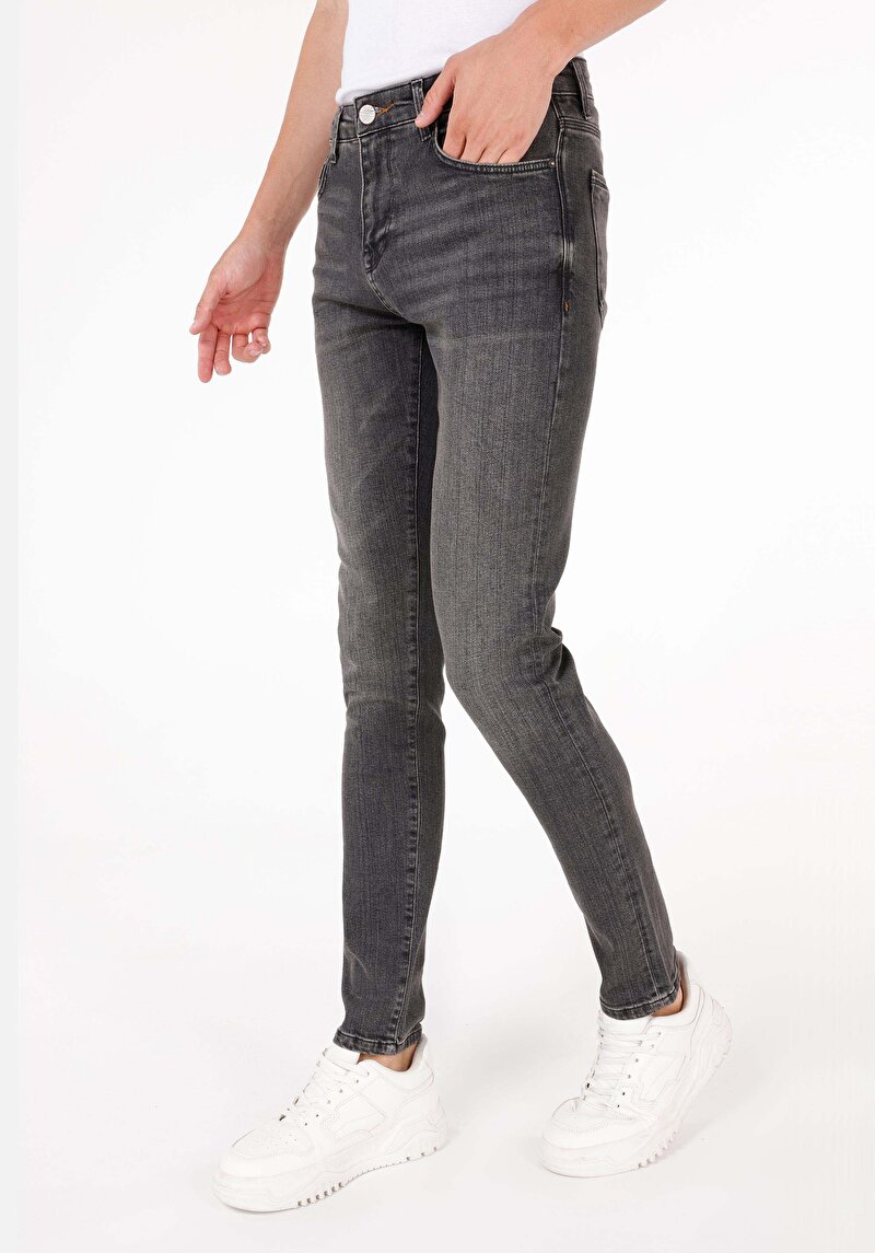 Imagine a Pantaloni De Barbati Negru Slim Fit 041 Danny Cl1070534