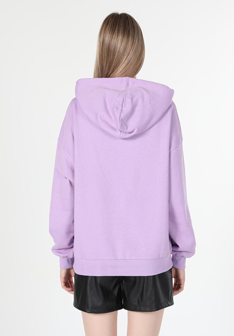 Imagine a Hanorac / Bluza De Dama Mov Cl1060265