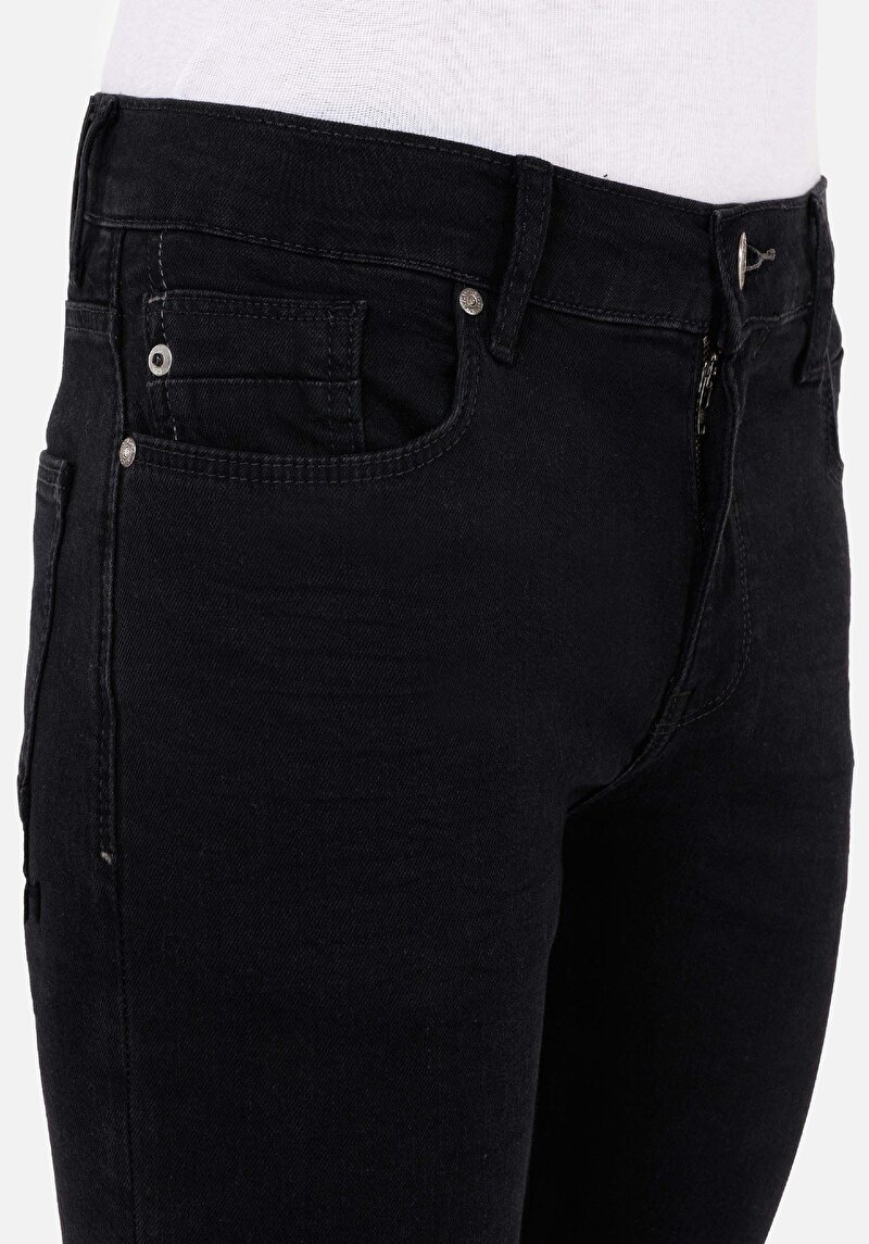 Afișați detalii pentru Pantaloni De Barbati Albastru Marin Skinny Fit 040 Alex Cl1070537