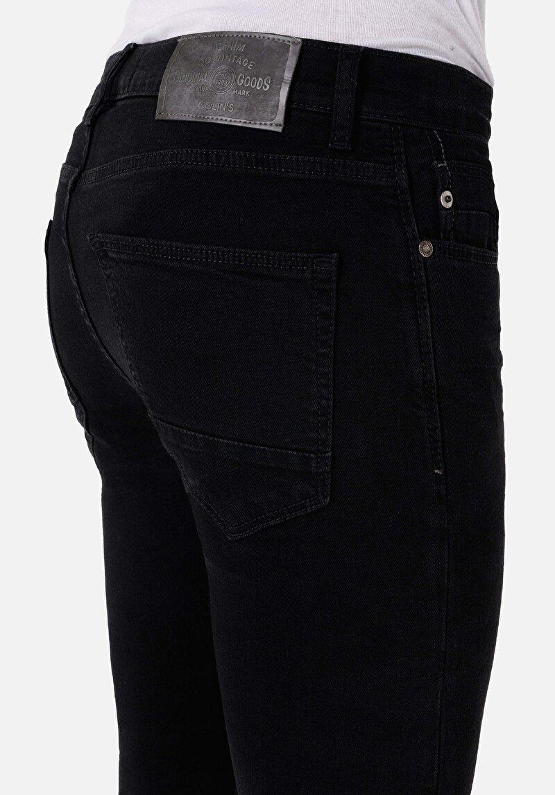 Afișați detalii pentru Pantaloni De Barbati Albastru Marin Skinny Fit 040 Alex Cl1070537