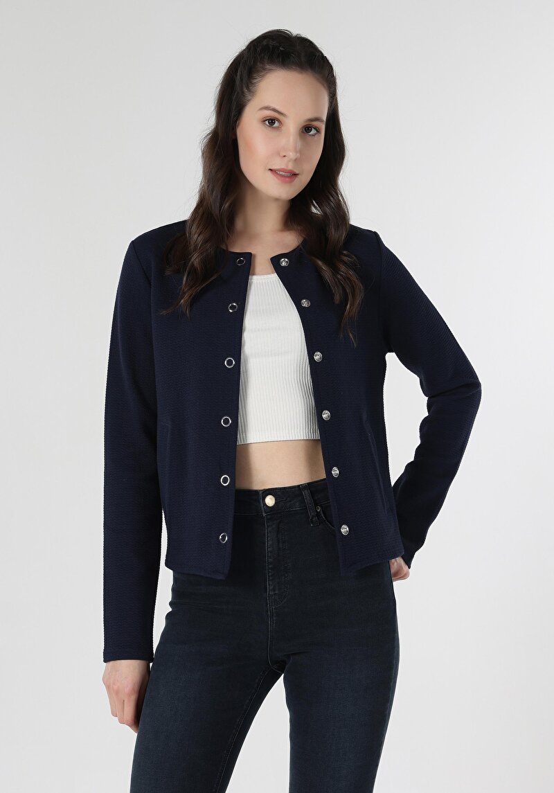Imagine a Jacheta De Dama Albastru Marin   Cl1060270